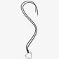 Precious Metal-Plated Brass Heart Necklace