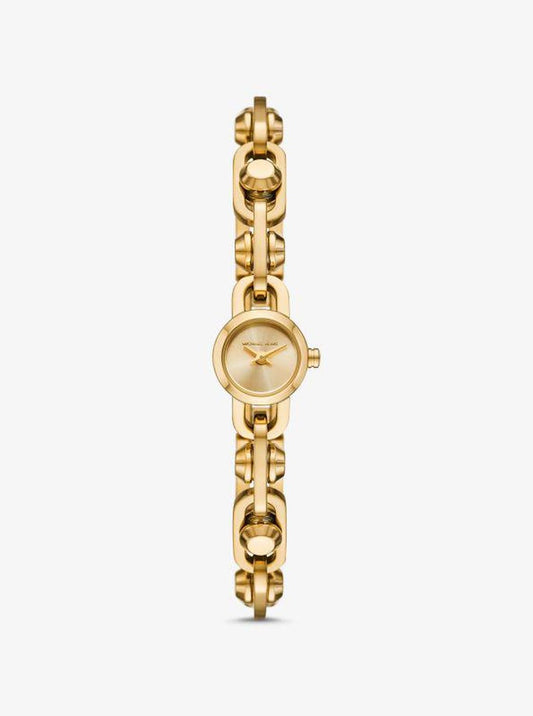 Mini Astor Link Gold-Tone Bracelet Watch