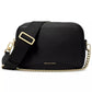 Bryant Medium Leather Double Zip Chain Camera Crossbody