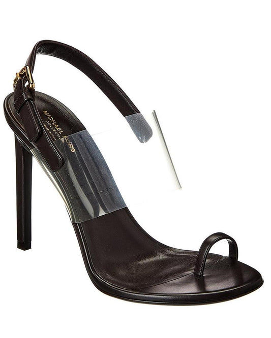 Catherine Leather & Vinyl Sandal