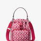 Khai Small Signature Logo Bucket Bag