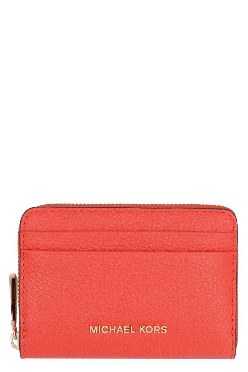 Michael Michael Kors Jet Set Small Zip-Around Card Case