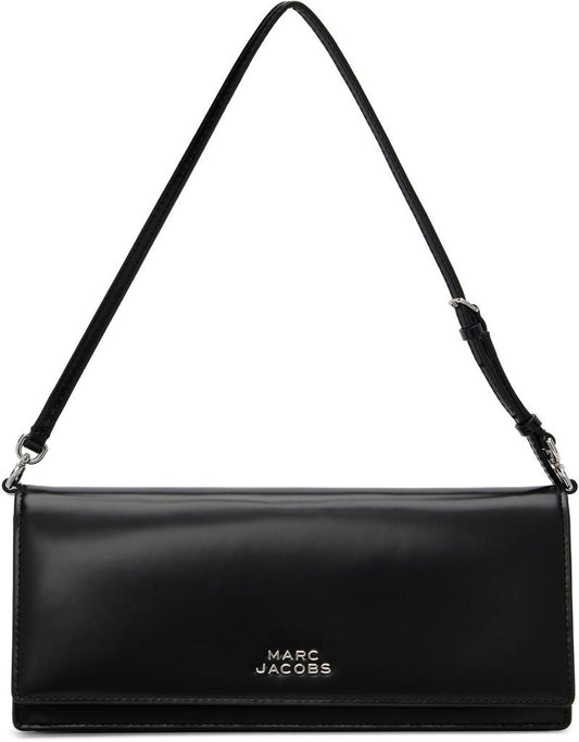 Black 'The Glam Mirror' Shoulder Bag
