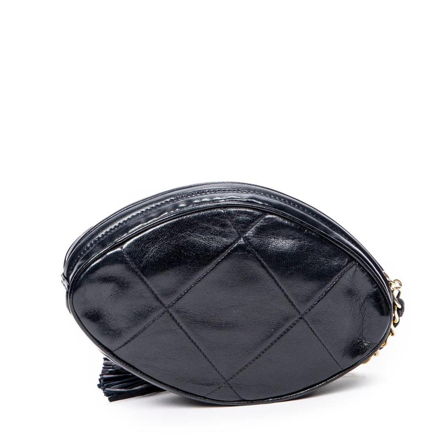 CC Oval Tassel Clutch