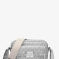Bradshaw Extra-Small Metallic Signature Logo Camera Crossbody