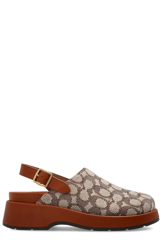Coach Sculpted C Platform Clogs