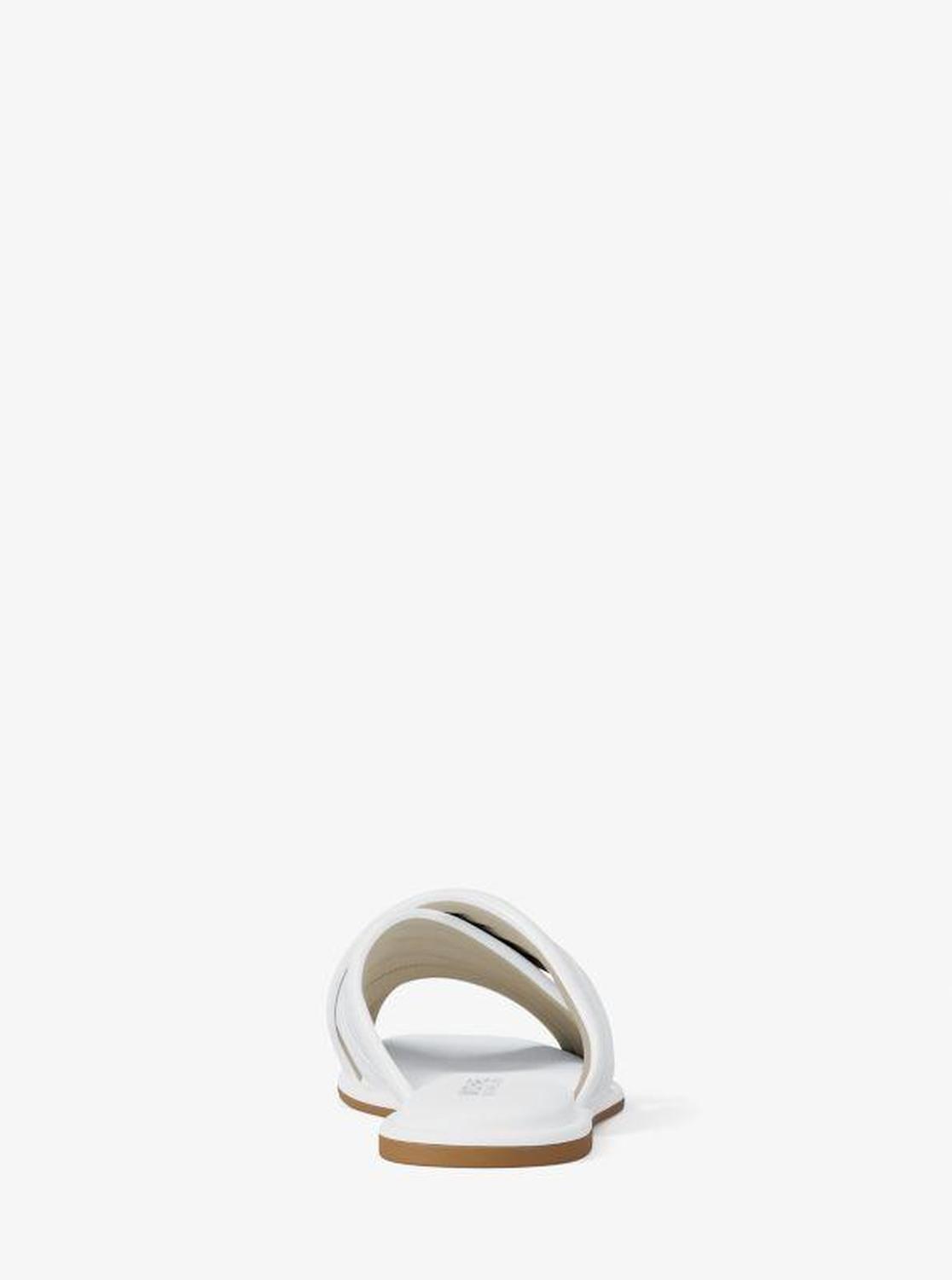 Portia Patent Slide Sandal
