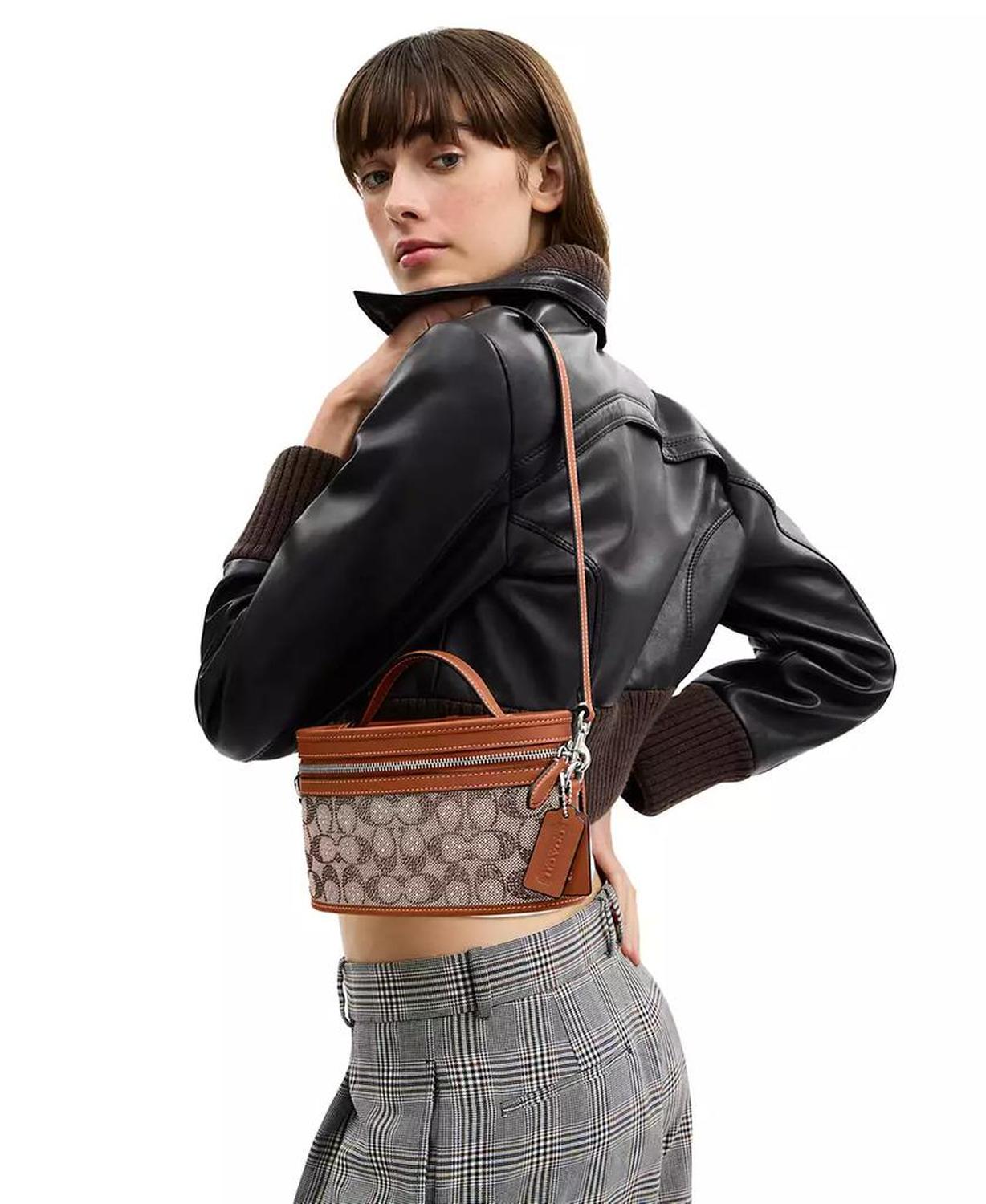 Originals Crystal Signature Jacquard Trail Handbag