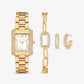Petite Emery Gold-Tone Watch and Jewelry Gift Set