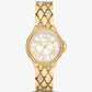 Mini Camille Pavé Gold-Tone Watch