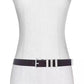 Micheal Kors Women's Smooth Leather Belt