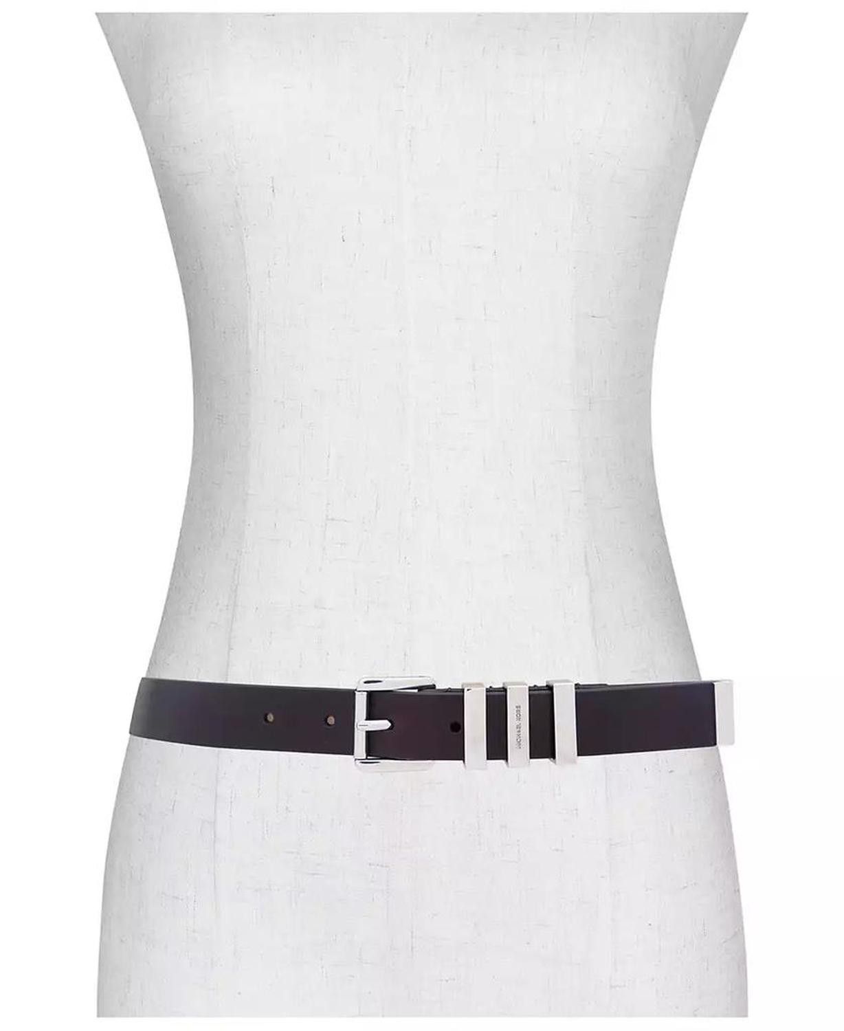 Micheal Kors Women's Smooth Leather Belt