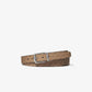 Reversible Signature Logo and Leather Belt