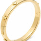 Spade Flower Hinge Bangle Bracelet