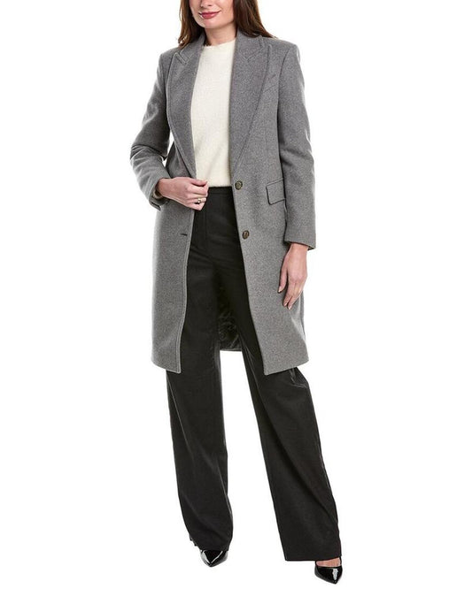 Melton Chesterfield Wool Coat