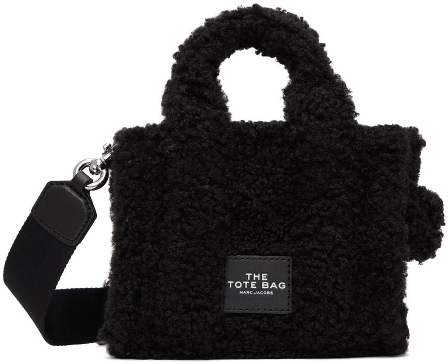 Black Micro 'The Teddy' Tote