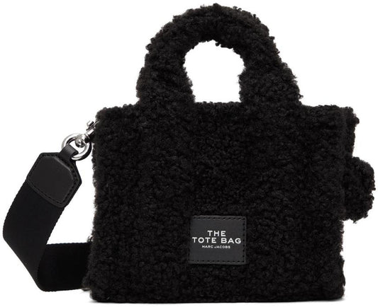 Black Micro 'The Teddy' Tote