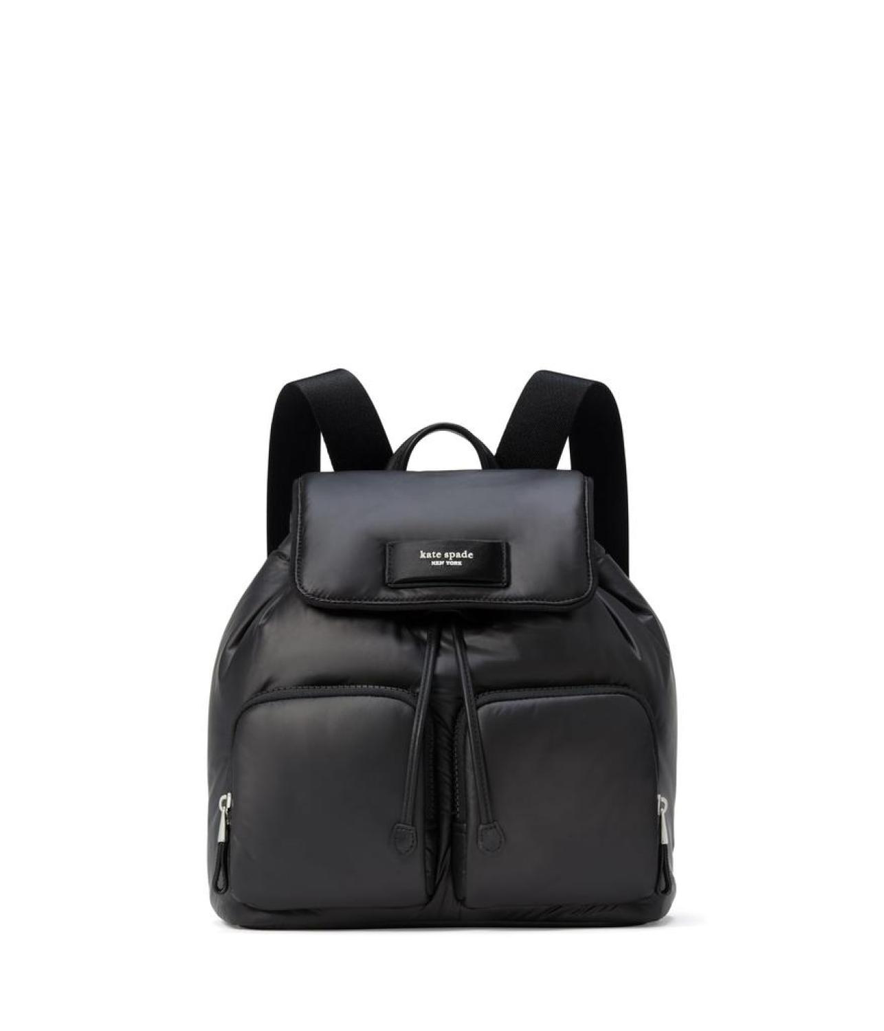 Puffed Puffy Fabric Backpack