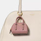 Charmed Pebbled Leather Bag Charm