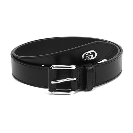 Gucci  Leather Gg Marmont Belt