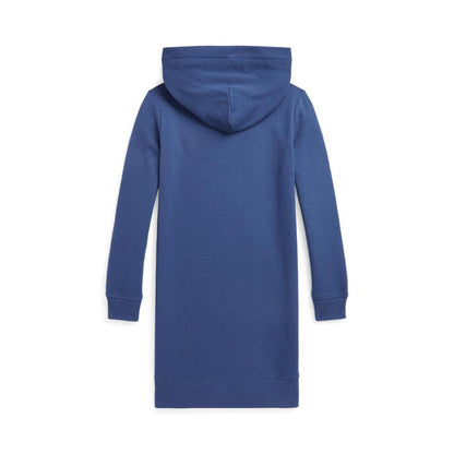 Polo Bear Fleece Hoodie Dress (Big Kids)