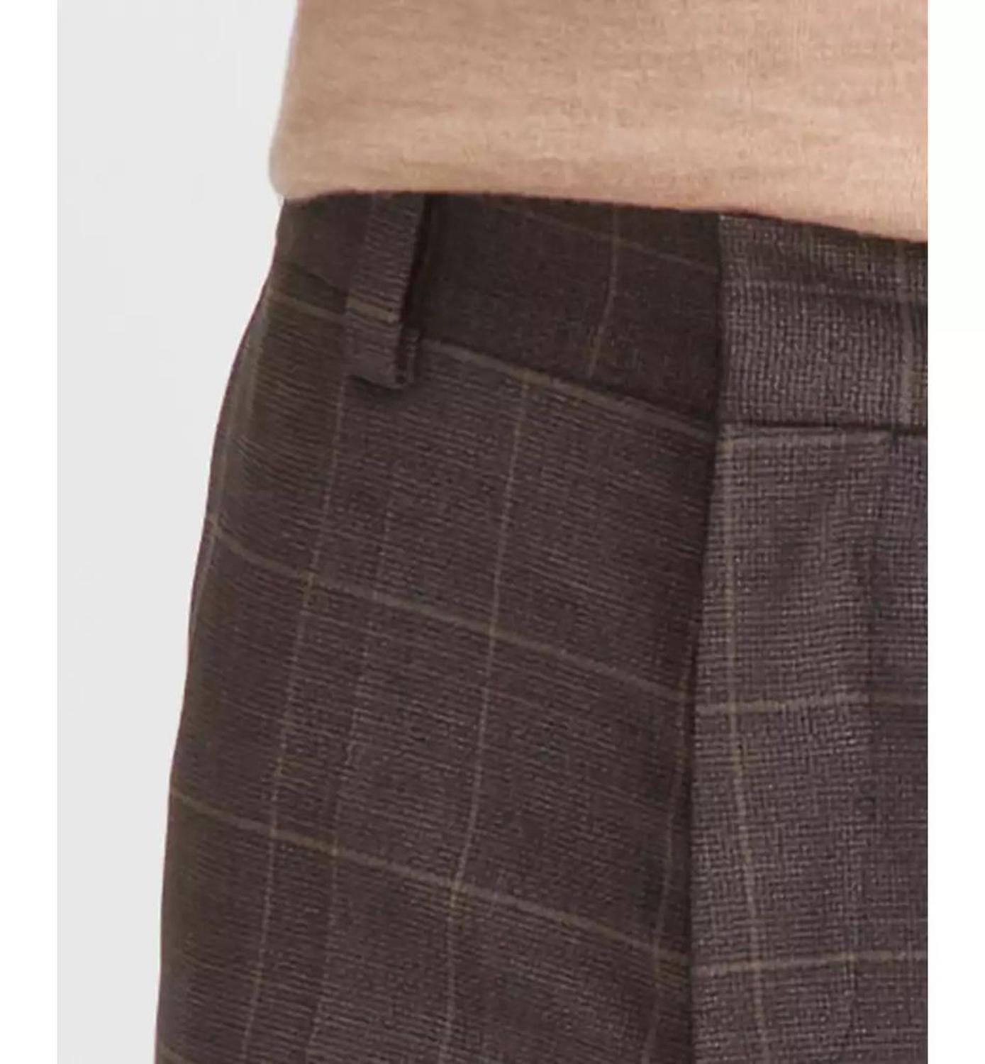 Men's Modern-Fit Solid Suit Separate Pants