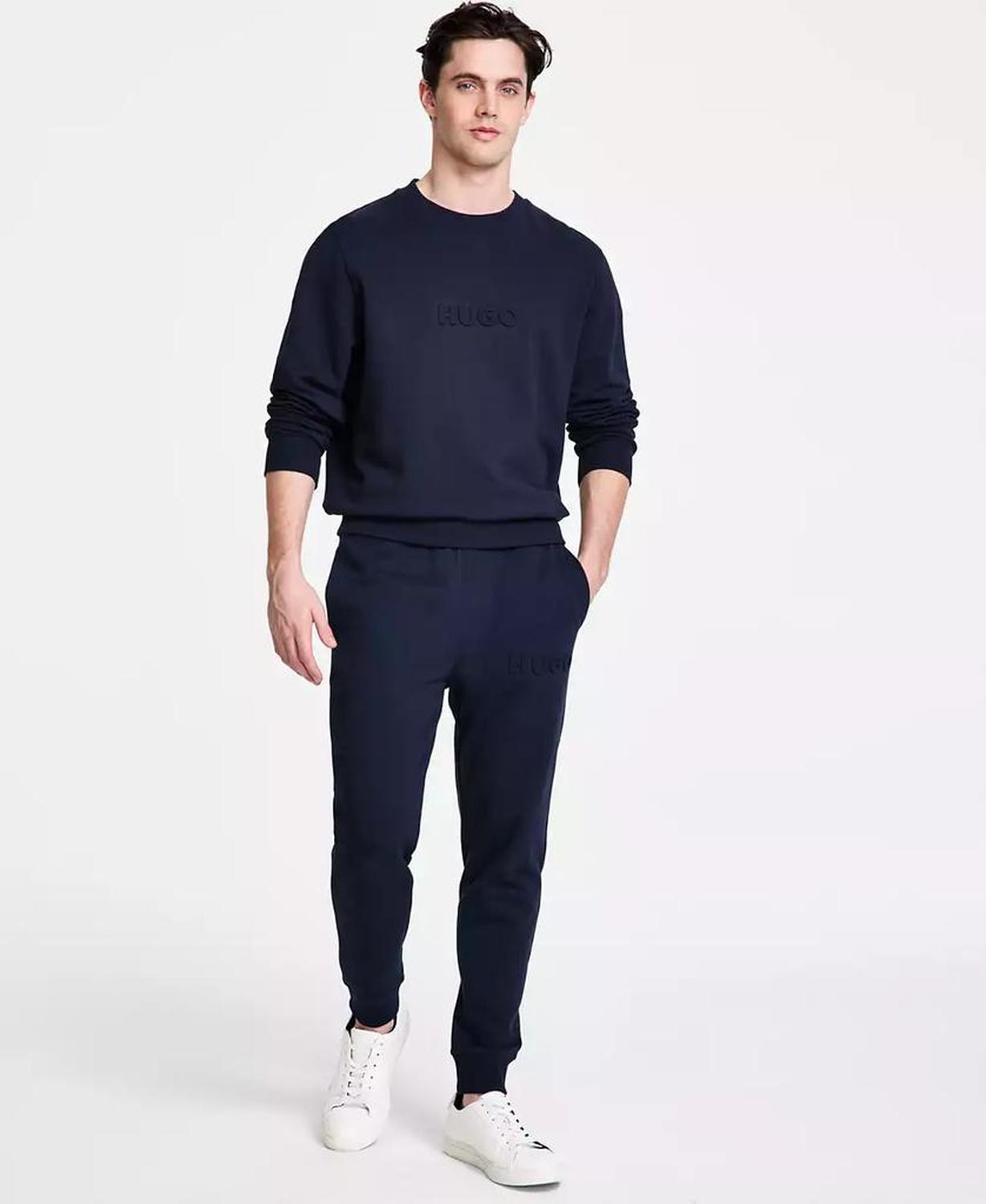 Men's Regular-Fit Dankobi Embossed Logo Sweatshirt