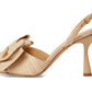 Beau Raffia Heeled Sandal