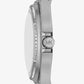 Oversized Lennox Animal Pavé Silver-Tone Watch