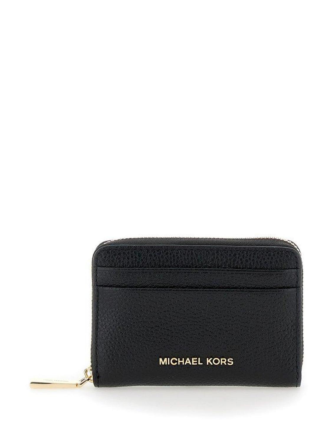 Michael Michael Kors Jet Set Small Zip-Around Card Case