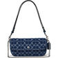 Brook Flap Chain Bag In Signature Denim