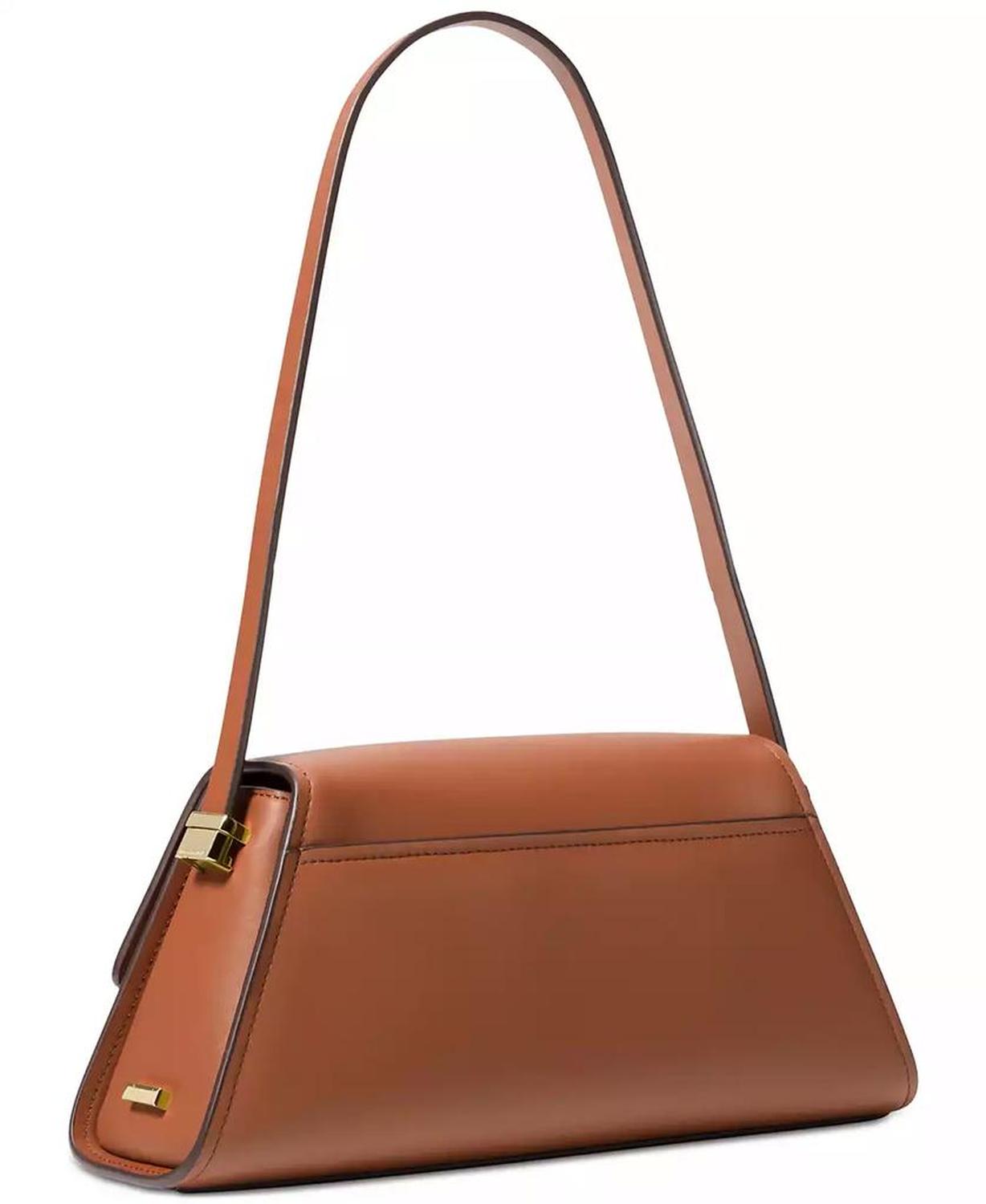 Ludlow Small Leather Convertible Shoulder Bag