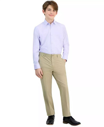 Big Boys Solid Button-Up Shirt