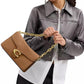 Chain Tabby Leather Small Shoulder Bag