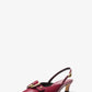 Jaden Leather Slingback Kitten Pump