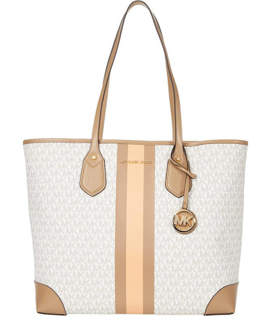 Eva MK Signature PVC Nylontote with Pouch