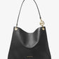 Christina Large Pebbled Leather Shoulder Bag