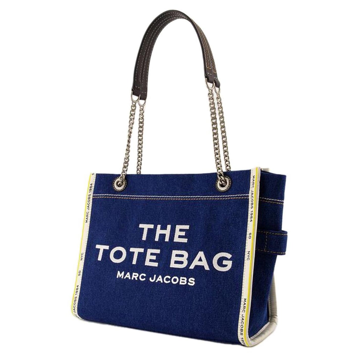The Medium Tote -  - Cotton - Black