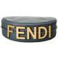 FENDI Fendigraphy Small Leather Hobo Bag