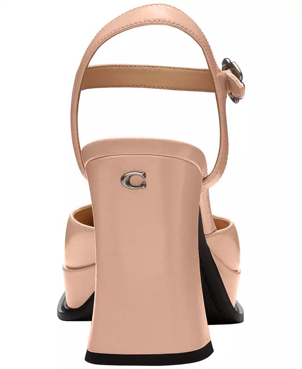 Women's Sculpted-Heel Platform Pumps
