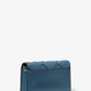 Jet Set Medium Woven Leather Crossbody Bag