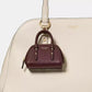 Pebbled Leather Nano Carryall Bag Charm