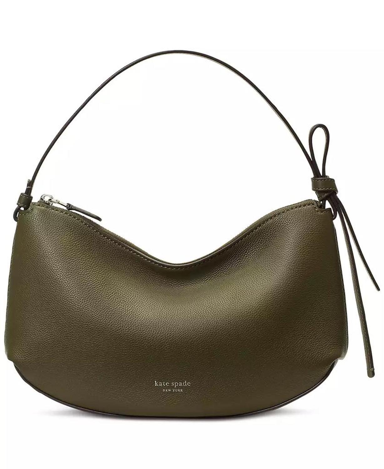Loop Medium Pebbled Leather Shoulder Bag