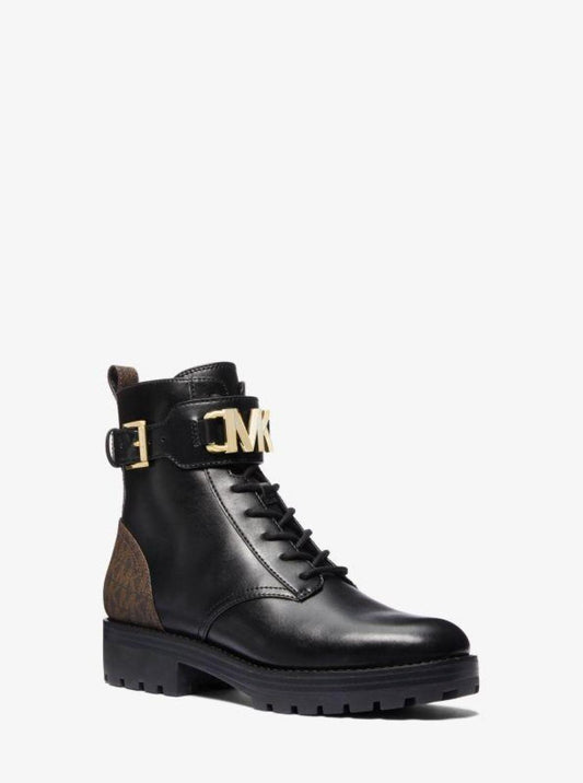 Reed Logo Trim Combat Boot