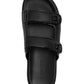 Women's Sculpted C Quilted Washed Denim Double Band Sandals