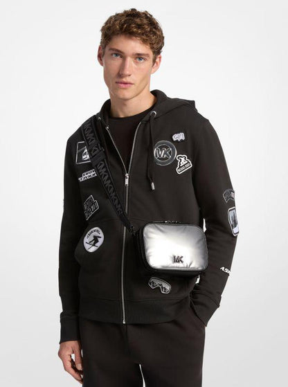 Brooklyn Puffy Metallic Crossbody Bag