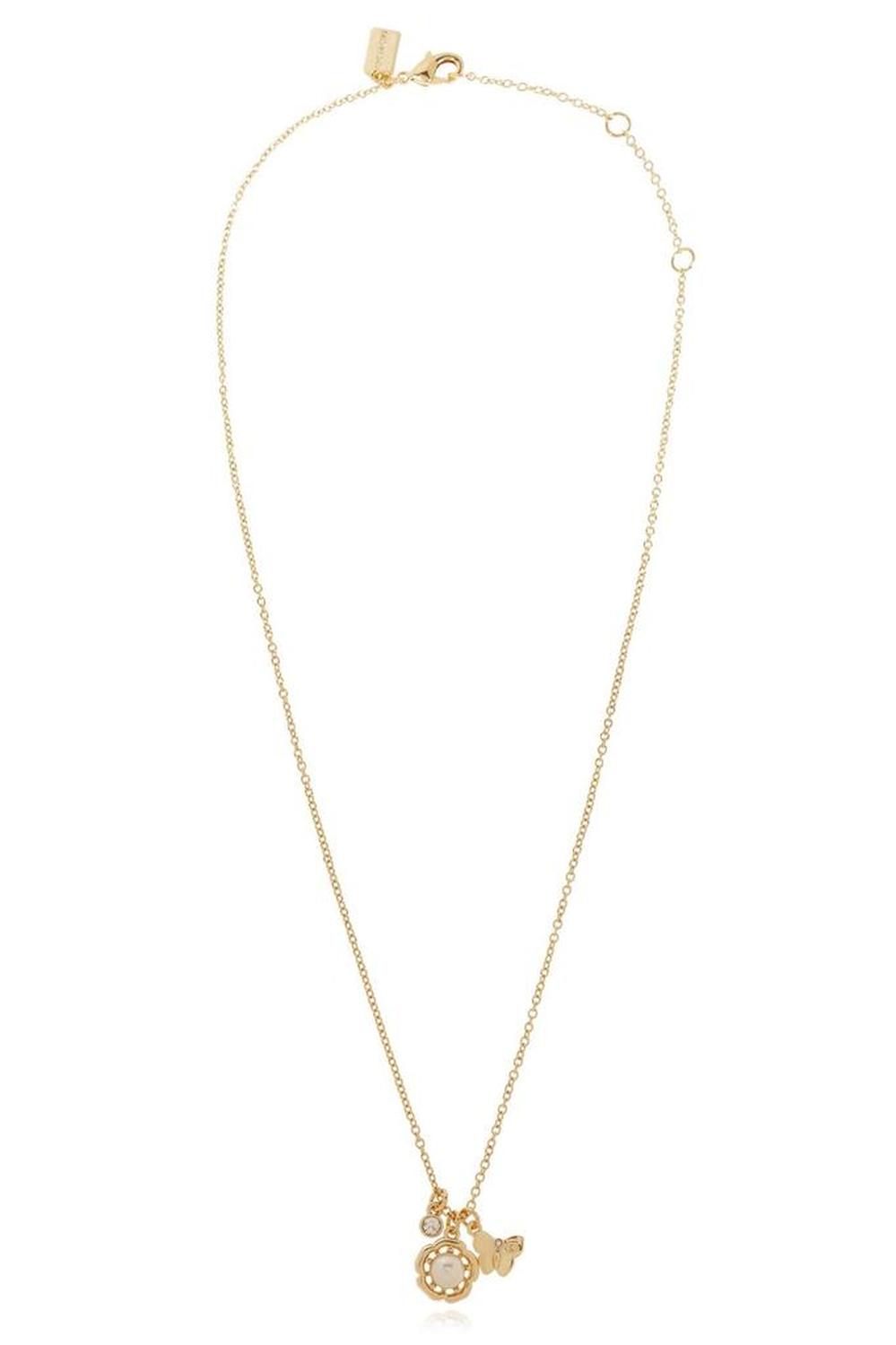 Coach Earrings And Necklace Set