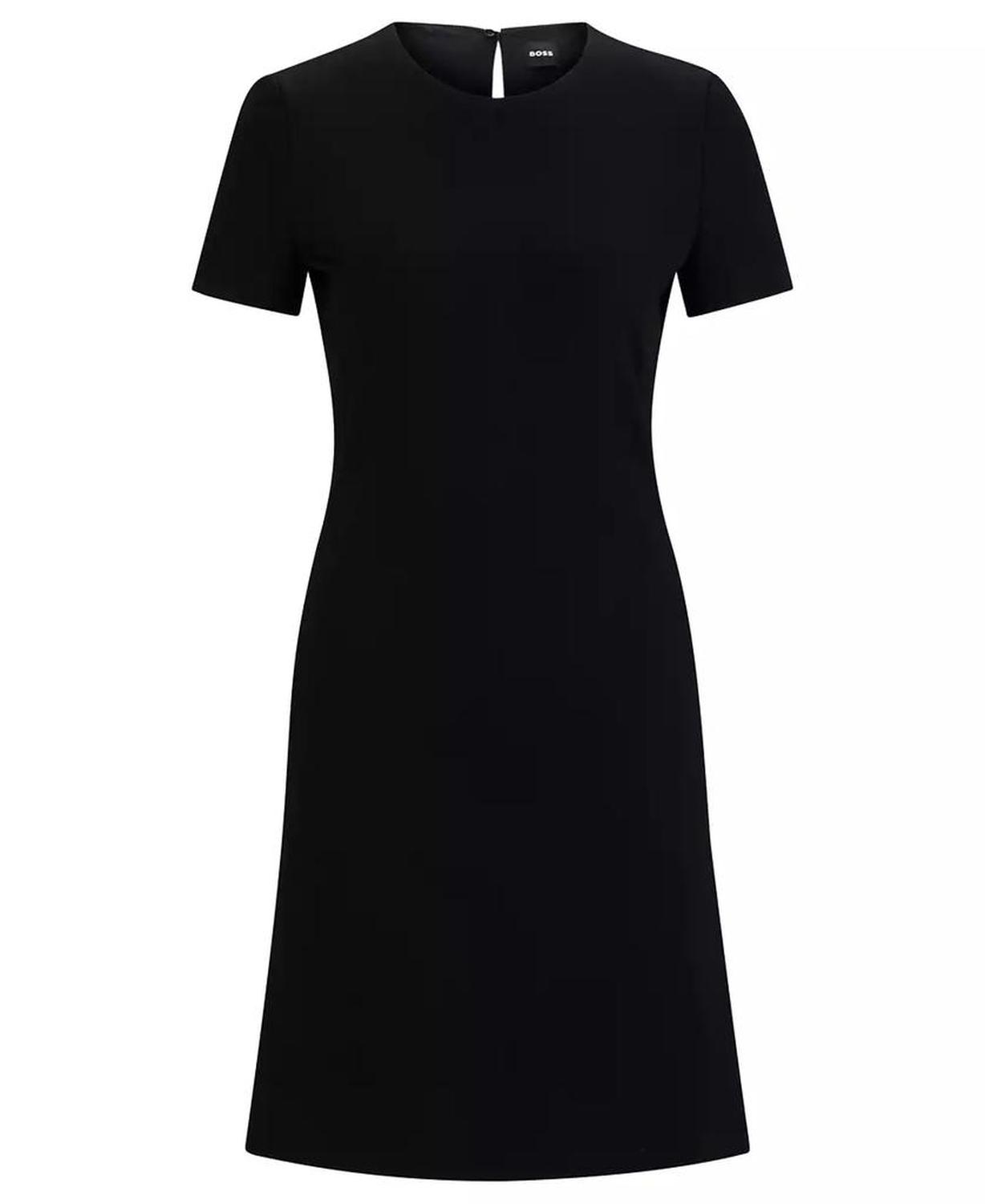 Women's Slim-Fit Crew-Neck Dress