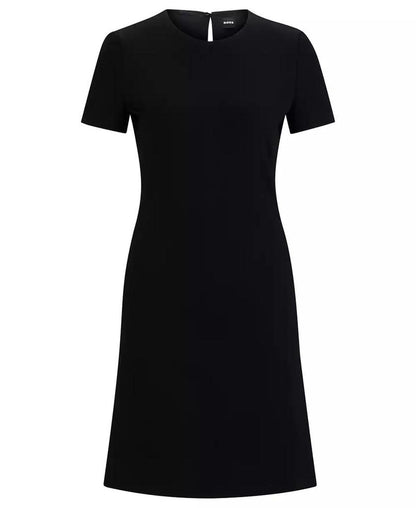 Women's Slim-Fit Crew-Neck Dress