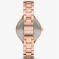 Pavé Rose Gold-Tone Watch